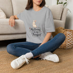 Bunny Therapist T-Shirt — “My Bunny is My Therapist” Cute Rabbit Graphic Tee