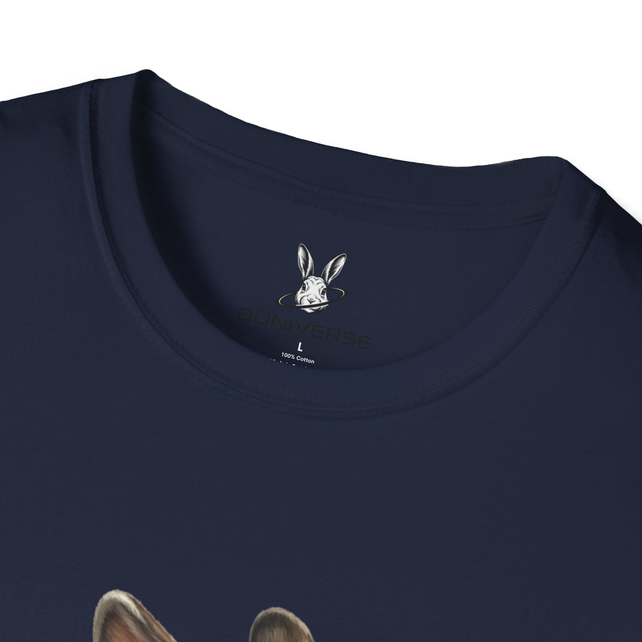 Rabbit Illustration T-Shirt — "Rest Mode Activated" Cute Bunny Graphic Tee