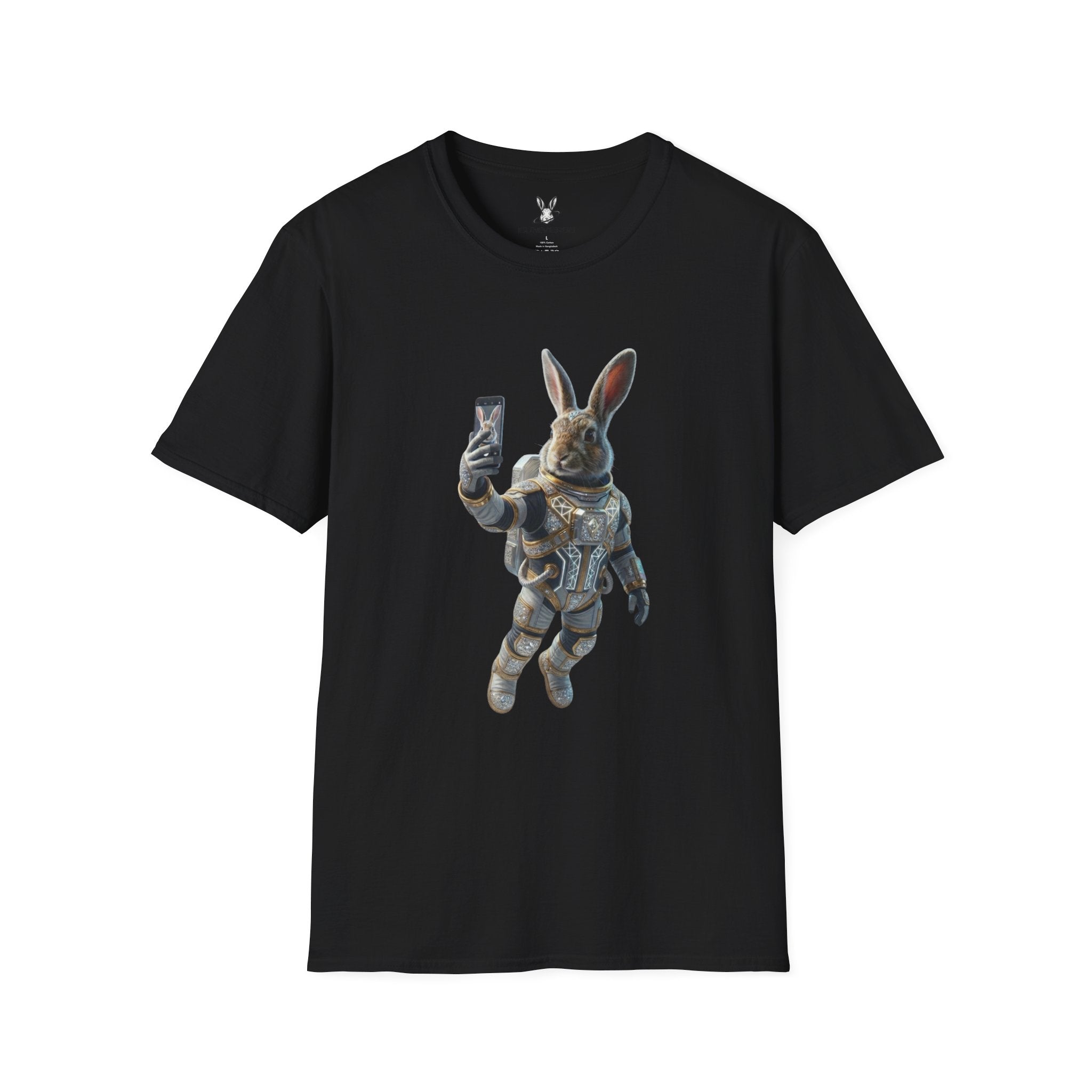 Rabbit Astronaut Selfie T-Shirt