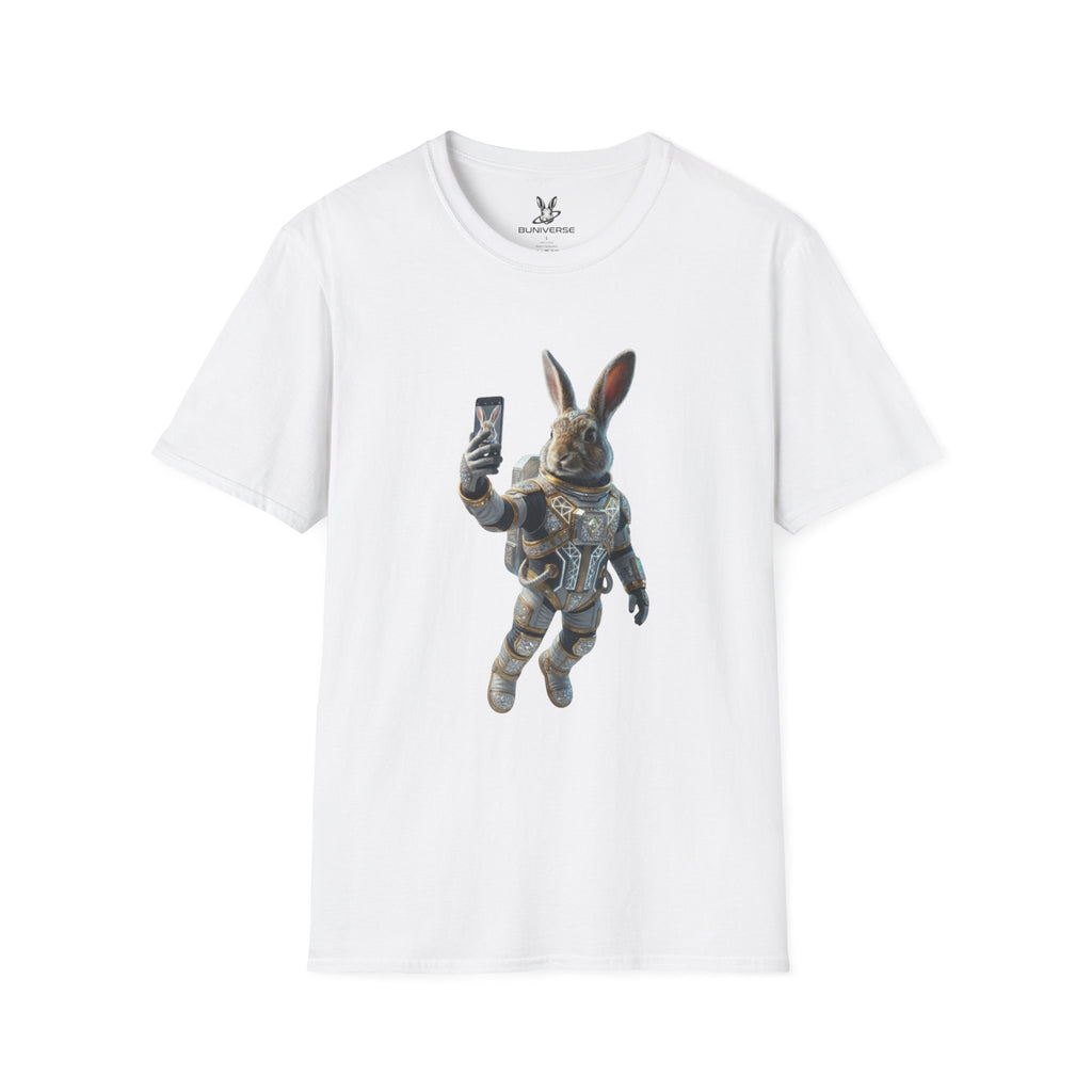 Rabbit Astronaut Selfie T-Shirt