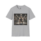 Weightlifting Bunny T‑Shirt — Cute Buff Rabbit Gym Shirt