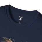 Cute Sleepy Bunny T-Shirt — "It's 3AM, He's Fine" Graphic Tee