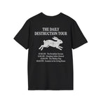 Bunny World Tour 1996 T‑Shirt — Retro Rock Band Bunny Graphic Tee