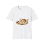 Lazy Bunny Graphic T-Shirt — Cute Relaxing Rabbit Illustration