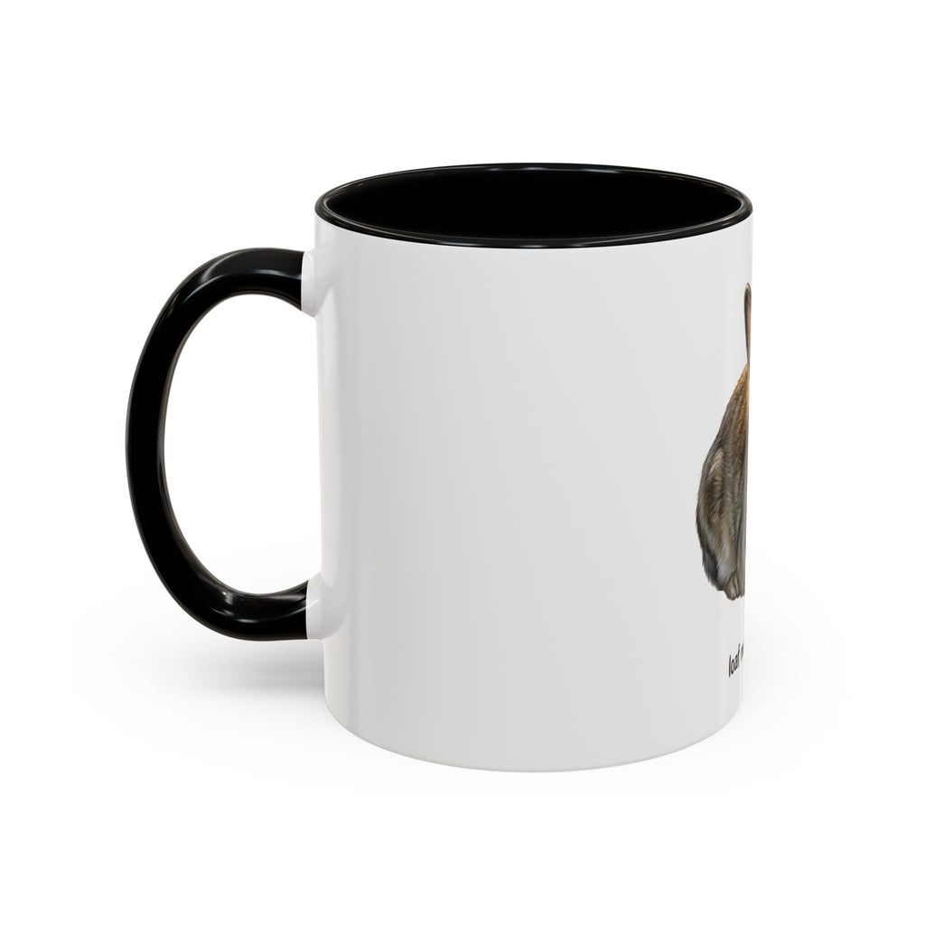 Coffee Mug - "Loaf Mode: Activated" Cute Bunny Accent Ceramic Mug (11/15oz)