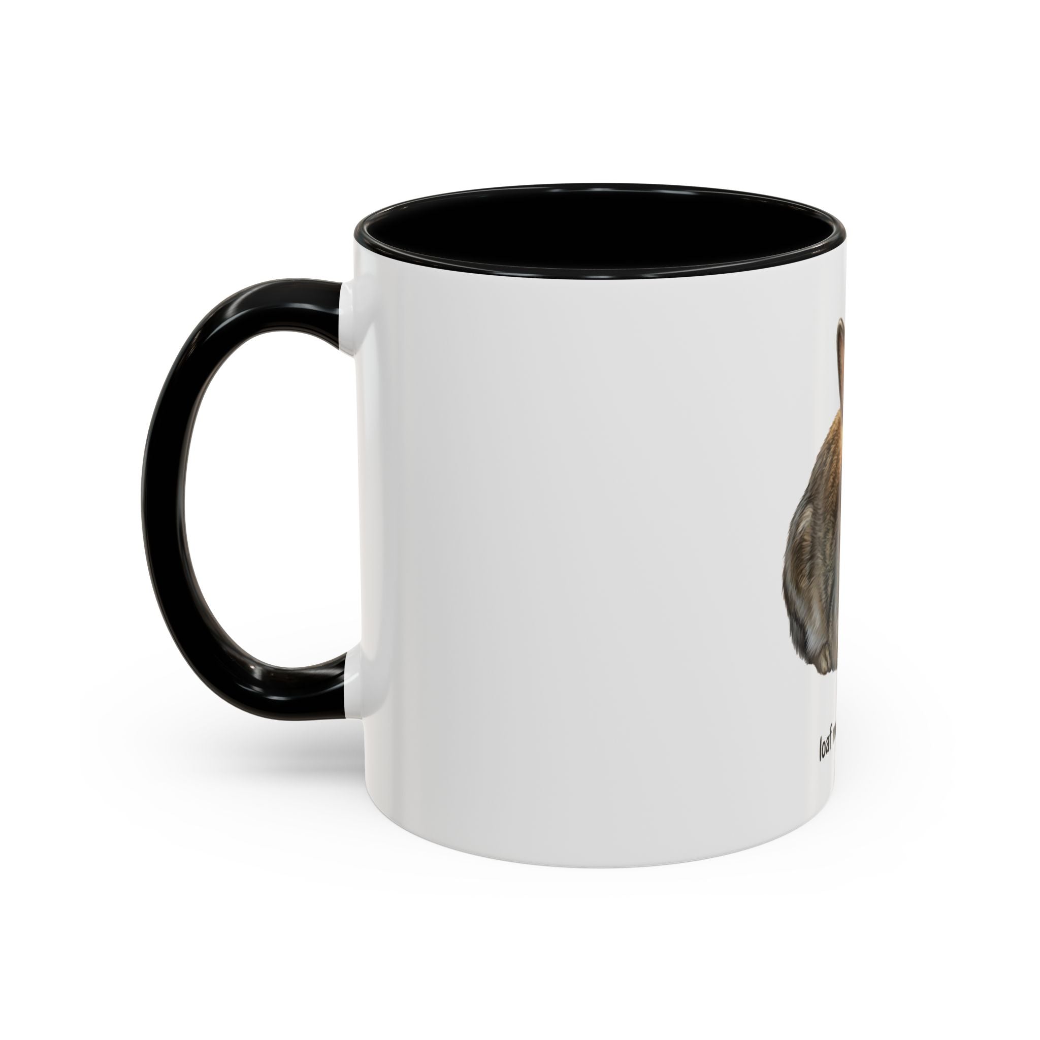 Coffee Mug - "Loaf Mode: Activated" Cute Bunny Accent Ceramic Mug (11/15oz)