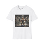 Weightlifting Bunny T‑Shirt — Cute Buff Rabbit Gym Shirt
