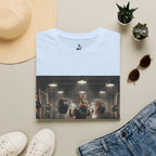 Weightlifting Bunny T‑Shirt — Cute Buff Rabbit Gym Shirt