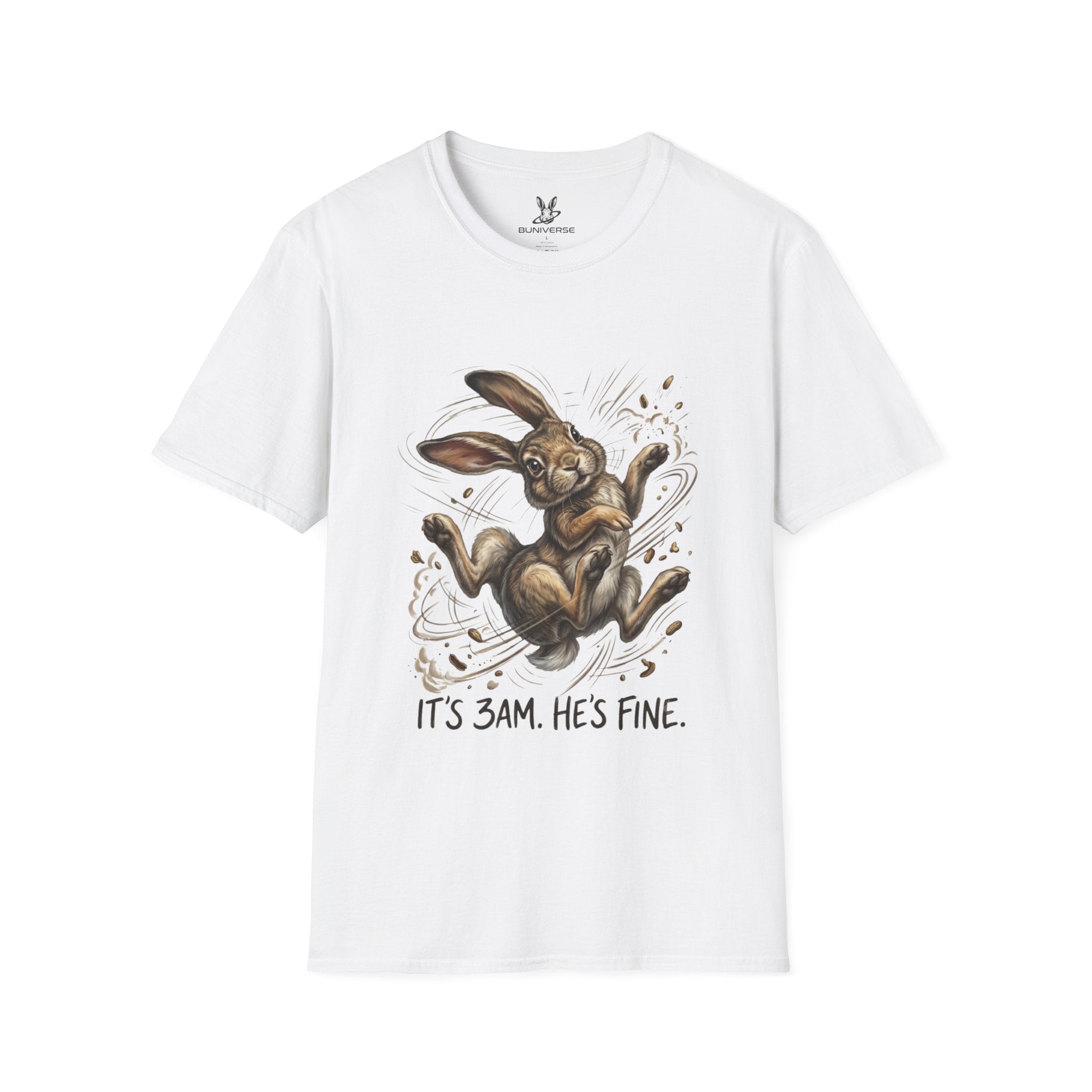 Cute Sleepy Bunny T-Shirt — 