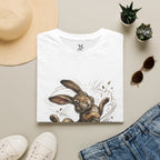 Cute Sleepy Bunny T-Shirt — "It's 3AM, He's Fine" Graphic Tee