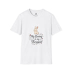 Bunny Therapist T-Shirt — “My Bunny is My Therapist” Cute Rabbit Graphic Tee