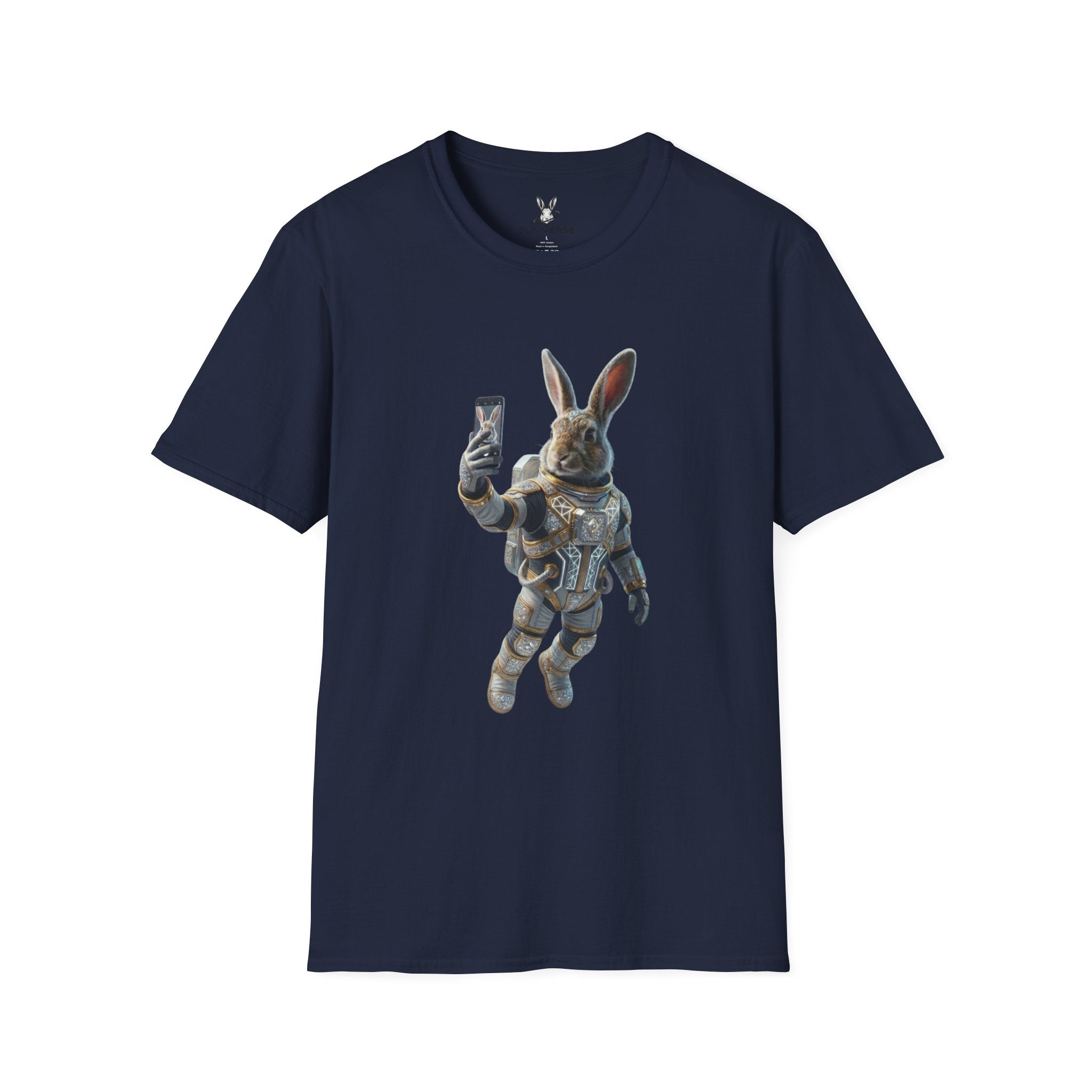 Rabbit Astronaut Selfie T-Shirt
