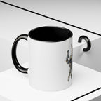 Astronaut Bunny Selfie Coffee Mug – Cute Space Rabbit Accent Mug (11/15oz)